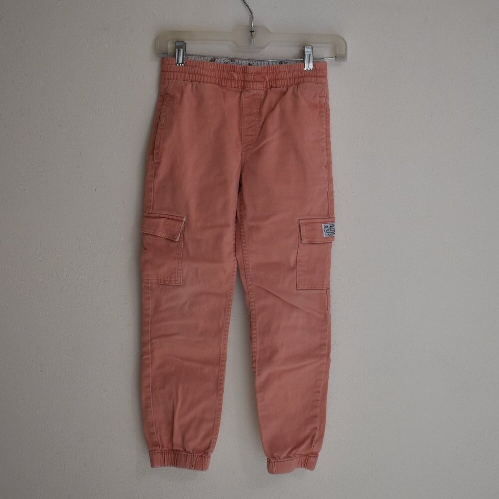 Levi Strauss Girls Peach Colored Cargo Pants Size 10